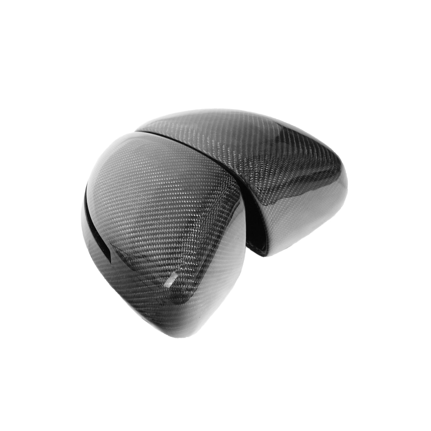 Audi R8 Gen 1 Carbon Fiber Mirror Caps (2007 - 2012)