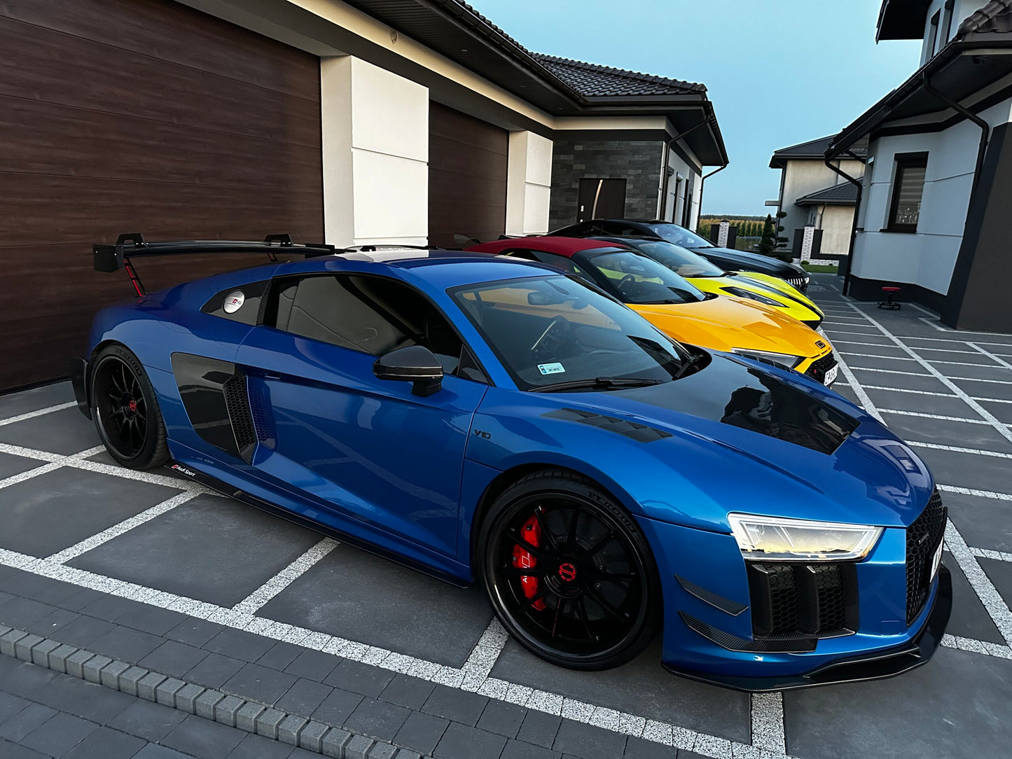 Matts Performance Audi R8 Gen 2 (2016 - current) LMS GT4 Side Blades.