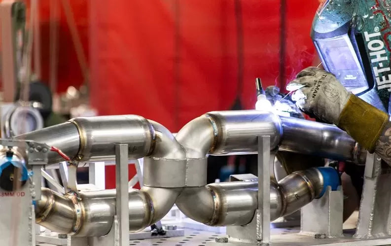 Soul Performance - Competition X-Pipe Exhaust System with Race Pipes, Porsche 991 Turbo, Turbo S (991.1 - 991.2) 2014-2020