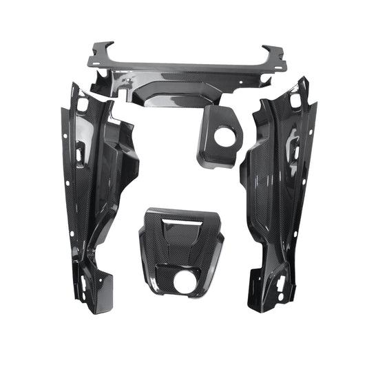 Audi R8 Gen 2 Carbon Fiber, 5-Piece Engine Bay Set