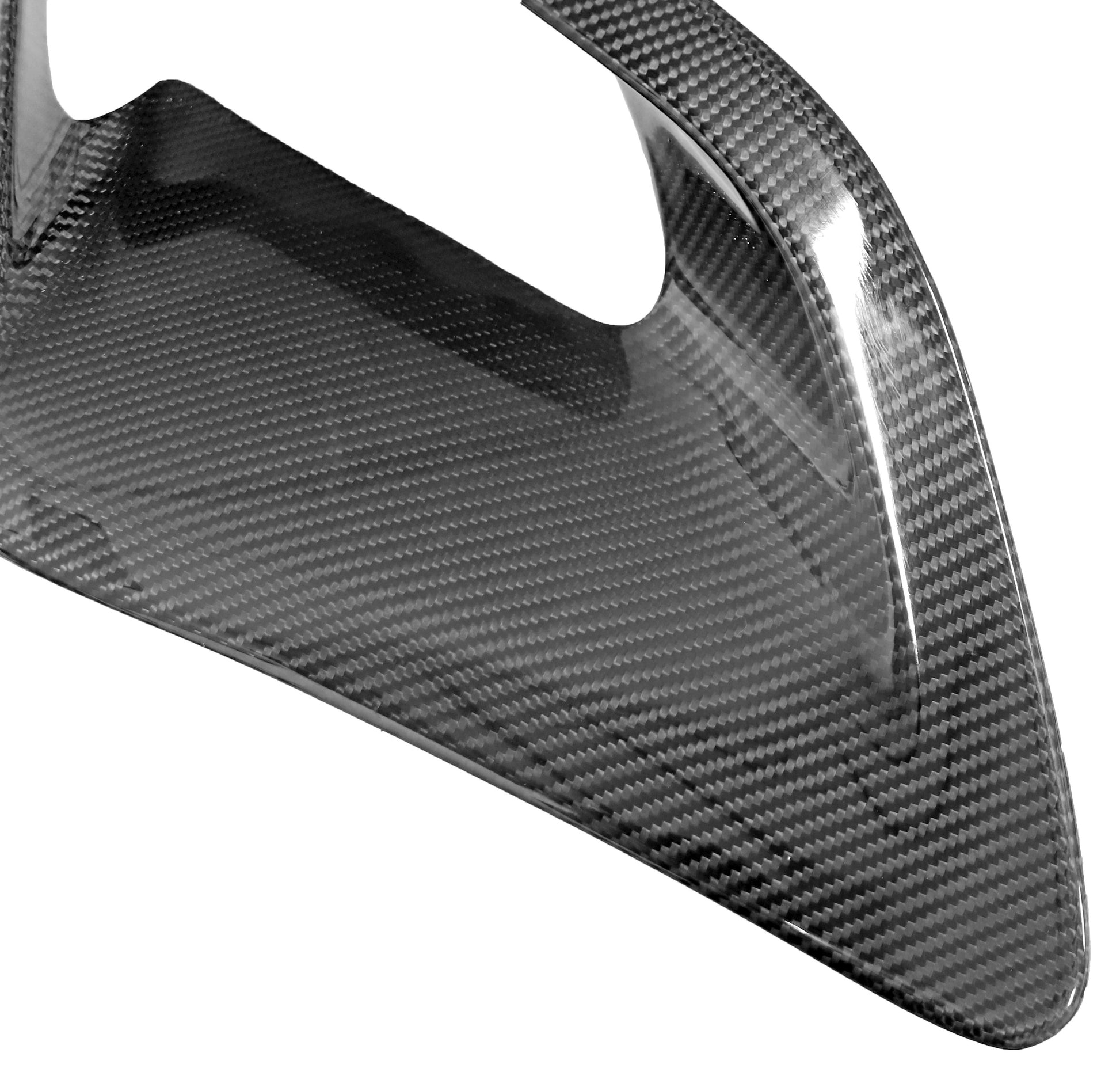 Porsche 997 GT2 style carbon fiber side scoops. Fits all 997 turbo, turbo S, GT2 and GT2RS