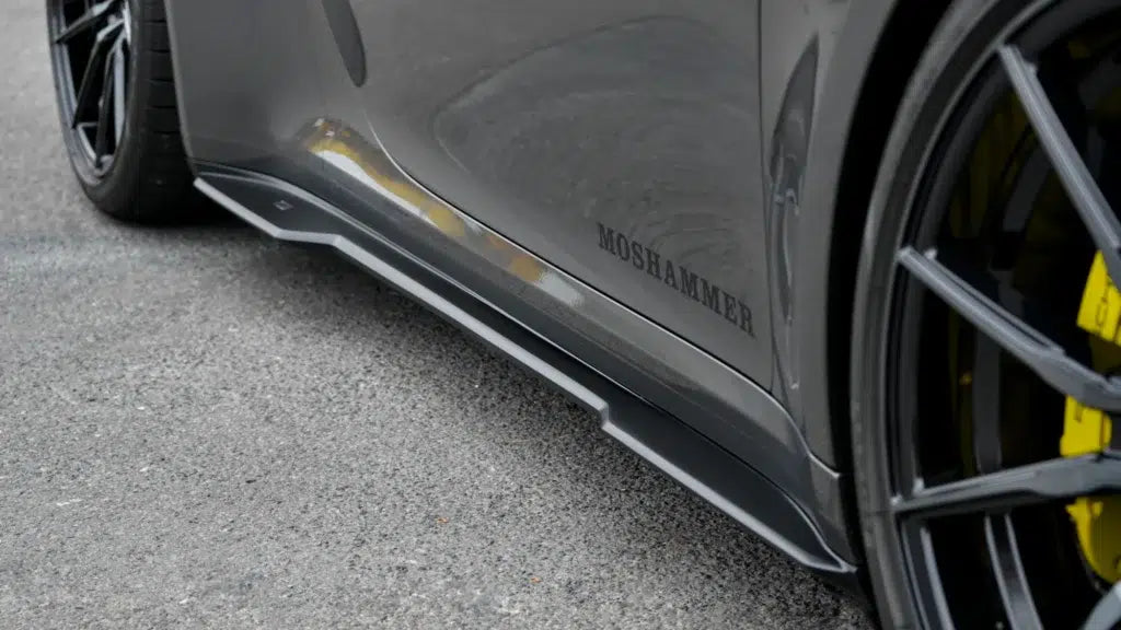 Moshammer Side Skirts, Porsche 992 Turbo, Turbo S