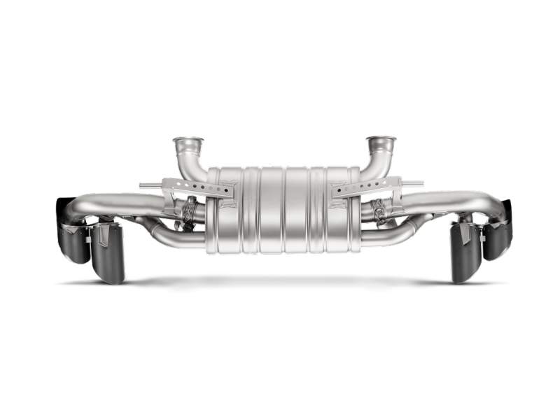 Akrapovic Titanium Exhaust System for Lamborghini Huracan (10-18) LP 580-2/LP 610-4, Carbon Fiber Tips