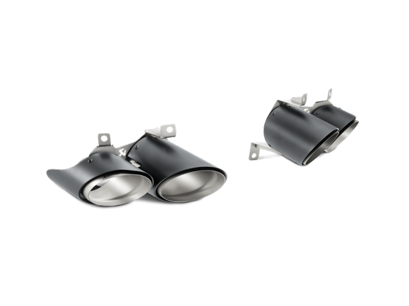Akrapovic Titanium Exhaust System for Lamborghini Huracan (10-18) LP 580-2/LP 610-4, Carbon Fiber Tips