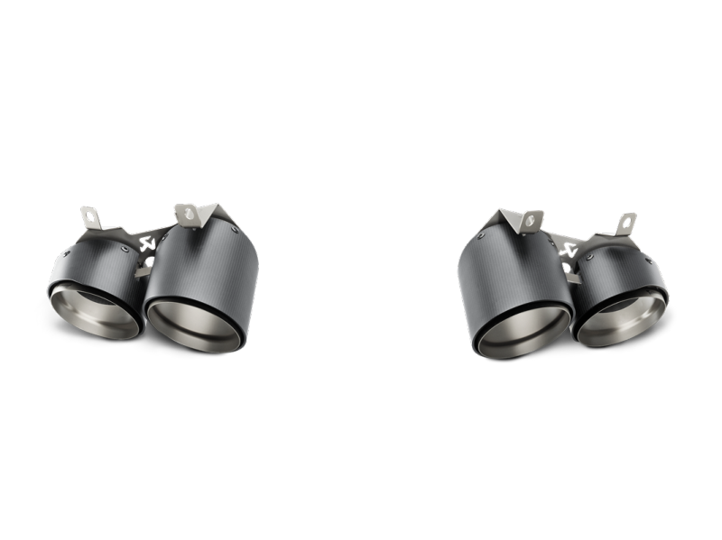 Akrapovic Titanium Exhaust System for Lamborghini Huracan (10-18) LP 580-2/LP 610-4, Carbon Fiber Tips