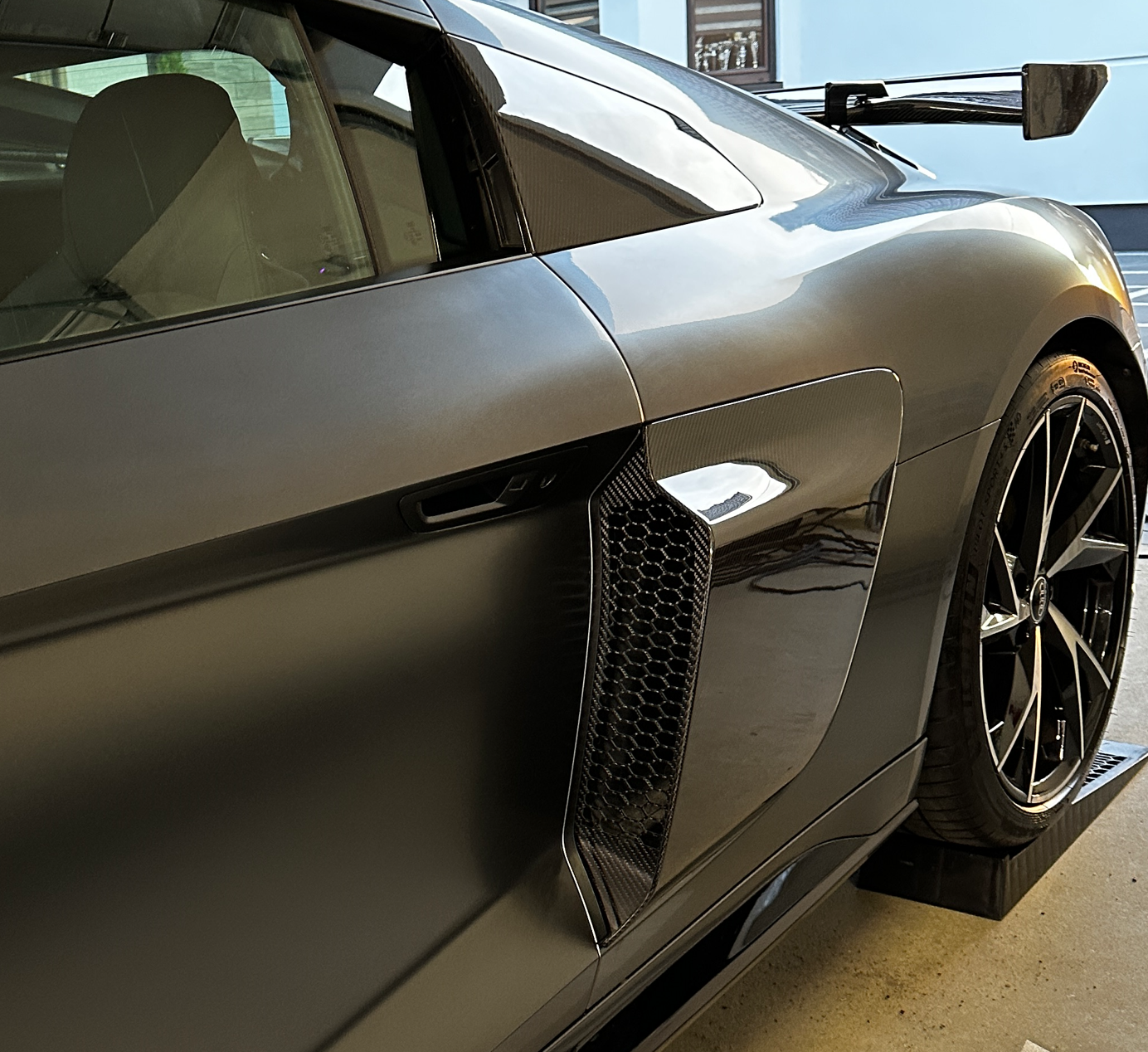 Matts Performance Audi R8 Gen 2 (2016 - current) LMS GT4 Side Blades.