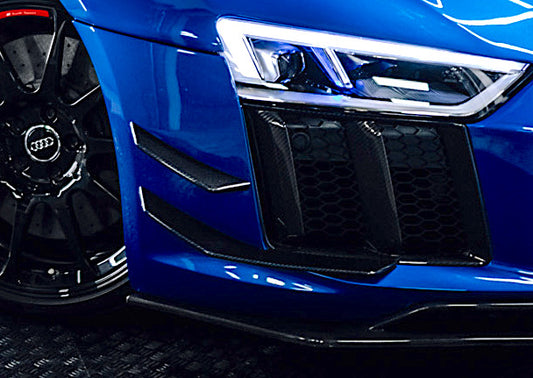 Audi R8 Gen 2 Carbon Fiber Front Canards 