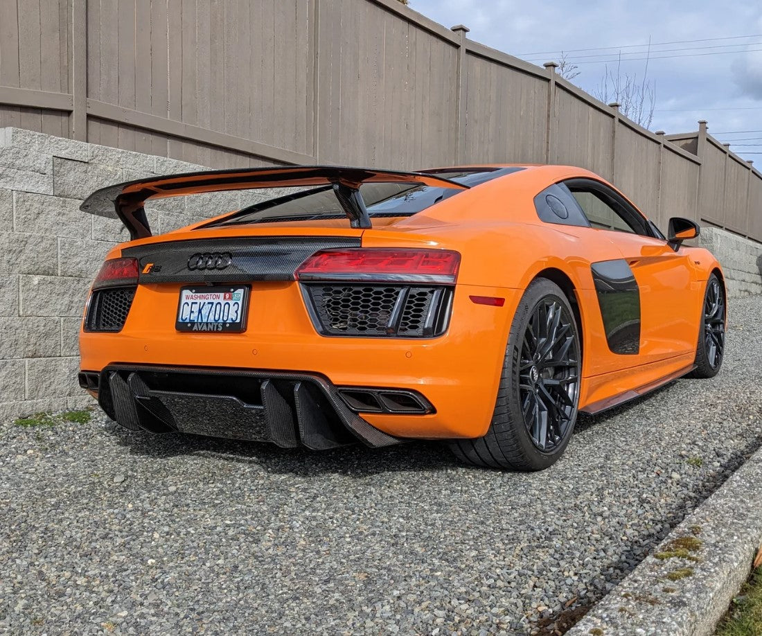 Audi R8 Lm Rear Wing Matts Performance Audi R8 Gen 2 spoiler / wing Vor style – Southpaw ...