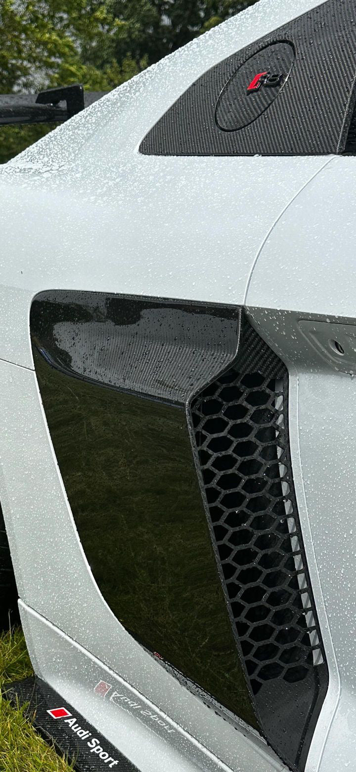 Matts Performance Audi R8 Gen 2 (2016 - current) LMS GT4 Side Blades.