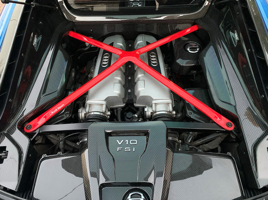 Gen 2 Audi R8 carbon fiber engine bay